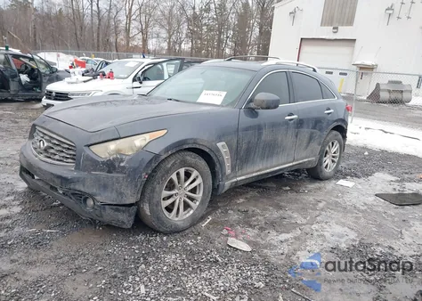 2009 Infiniti Fx35 z USA, uszkodzony, nr VIN JNRAS18WX9M154914